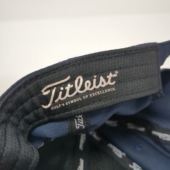 Titleist Turner Slideback Hat Blue One Size Adjustable Embroidered - Picture 9 of 10
